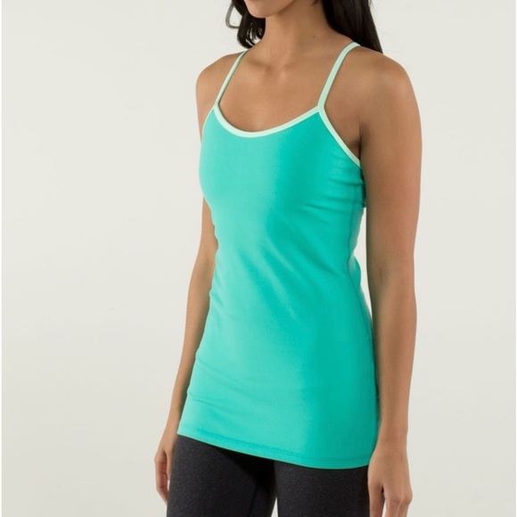 lululemon athletica Tops - Lululemon Power Y Tank
Bali Breeze  | Fresh Teal | 4